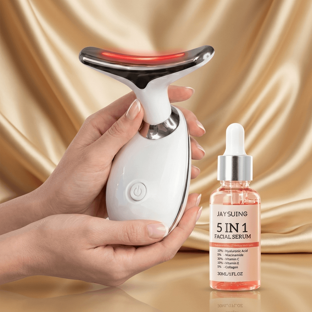 SculptGlow Pro™ | 7-in-1 LED EMS Facial Sculptor | UK